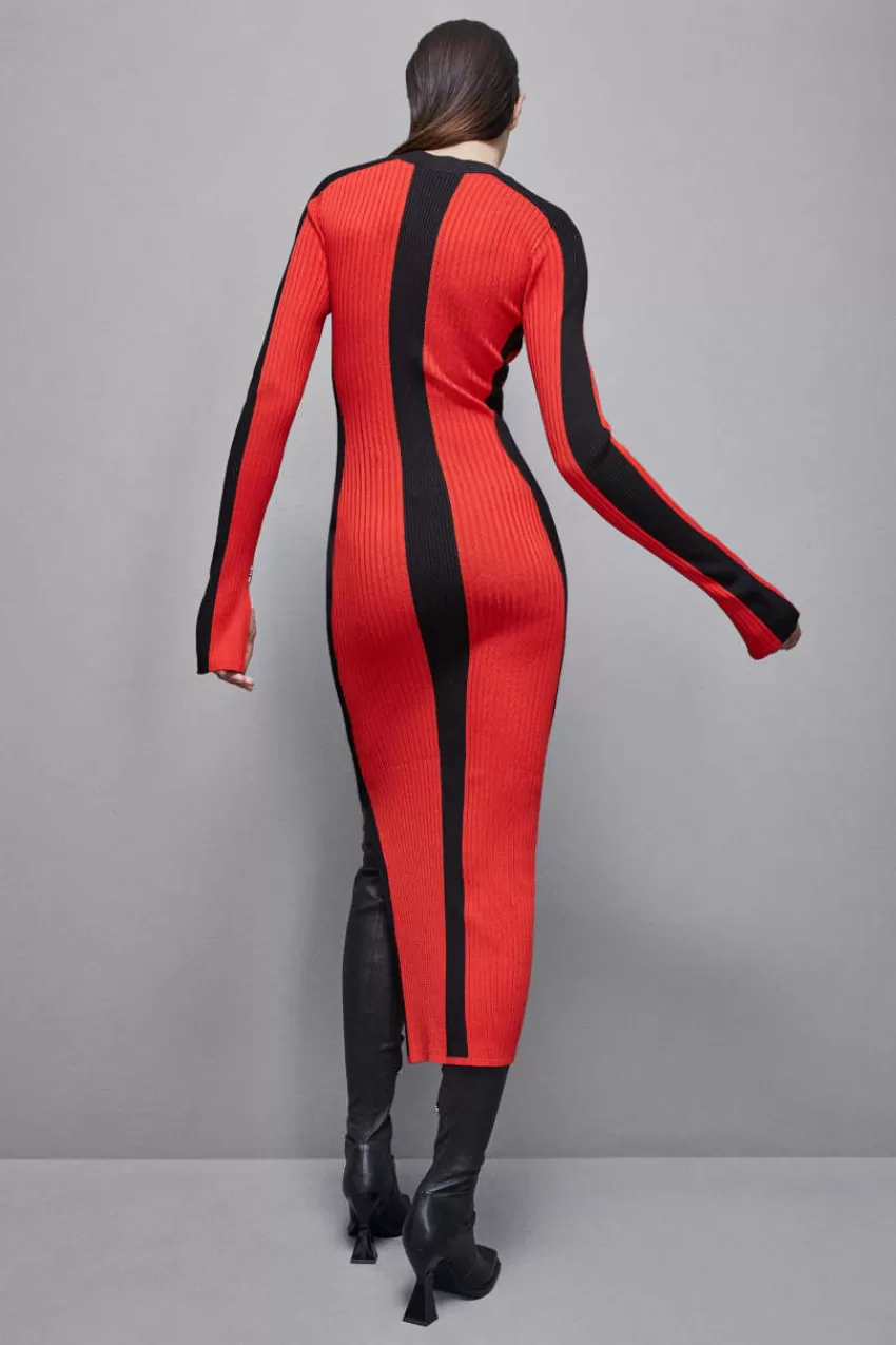 abito_a_costine_in_misto_viscosa_2-1.webp Patrizia Pepe Lunghi | In Maglia<Abito a costine in misto viscosa