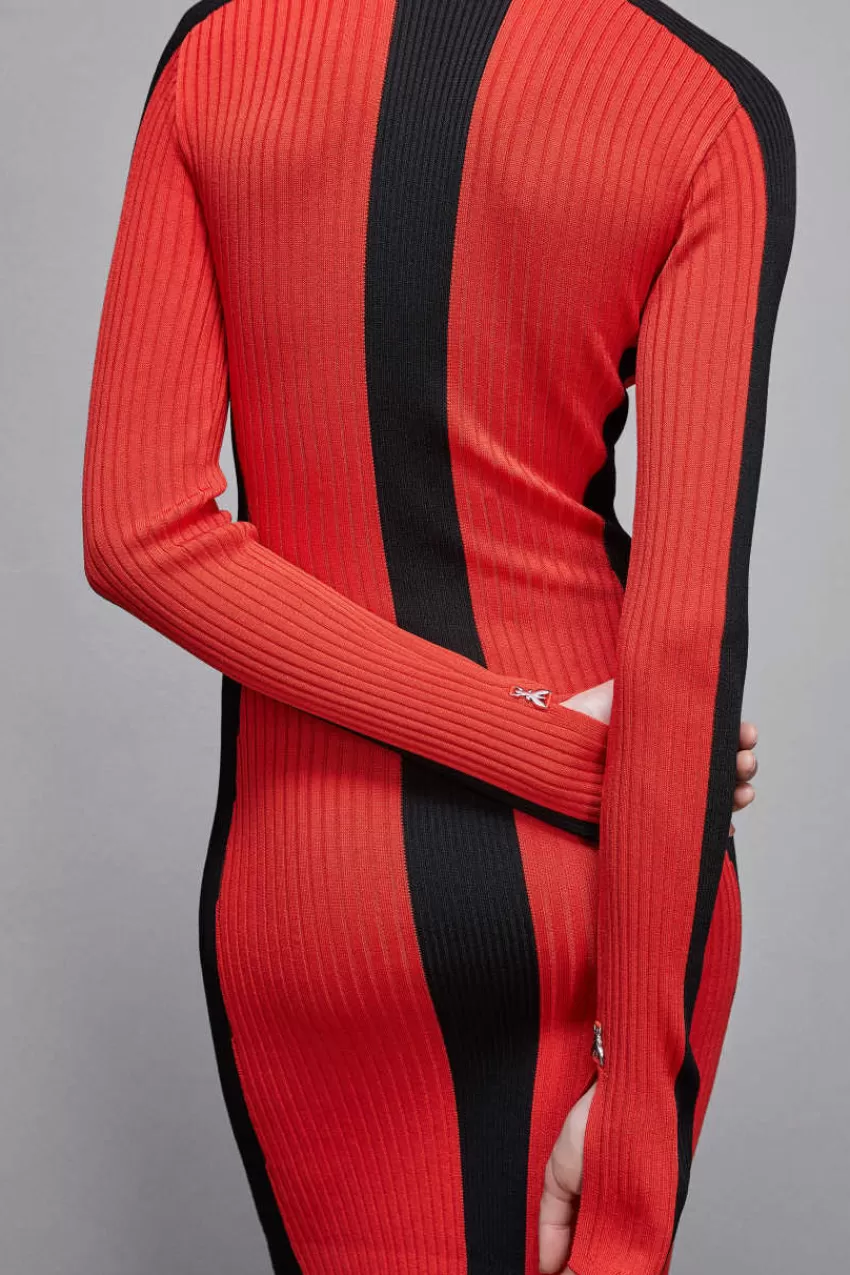 abito_a_costine_in_misto_viscosa_5-1.webp Patrizia Pepe Lunghi | In Maglia<Abito a costine in misto viscosa