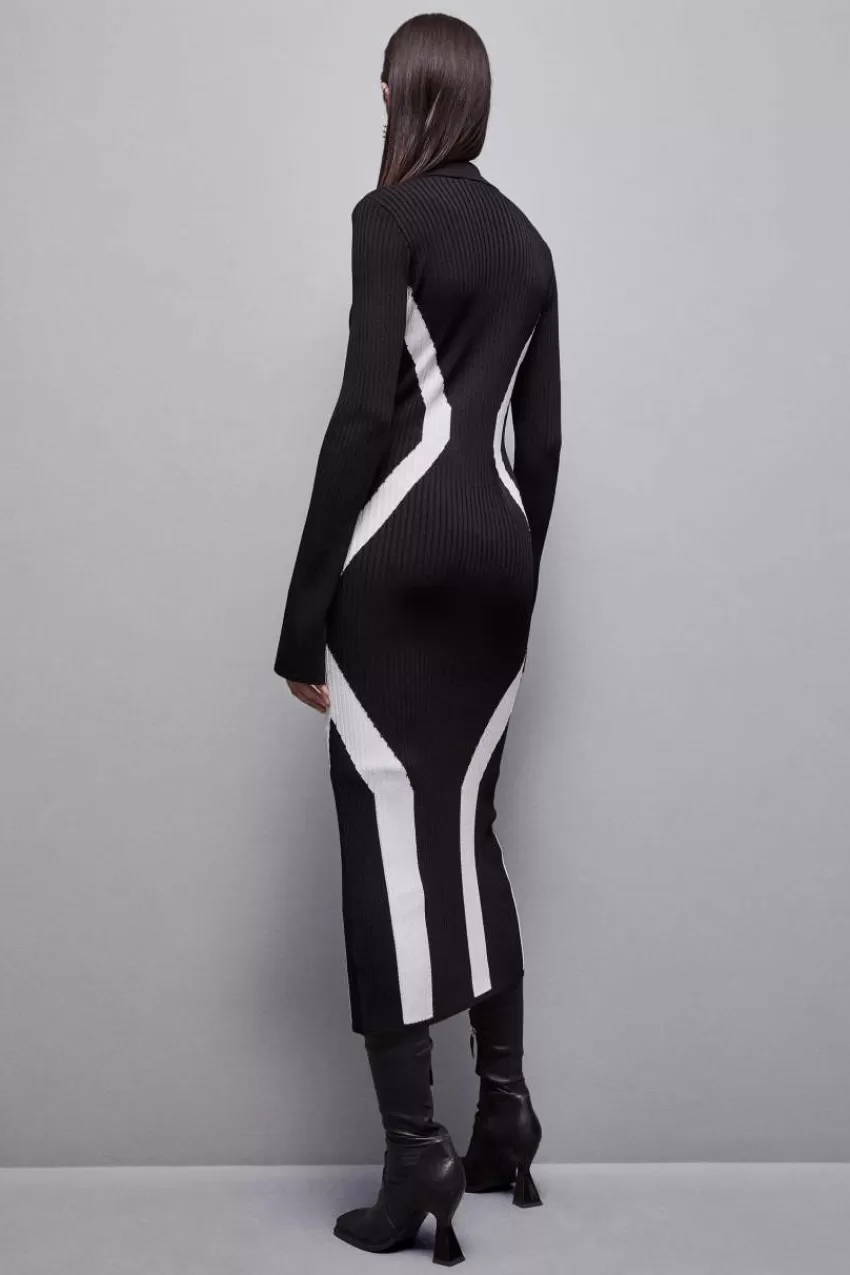 abito_chemisier_in_misto_viscosa_2-1.webp Patrizia Pepe Lunghi | In Maglia<Abito chemisier in misto viscosa