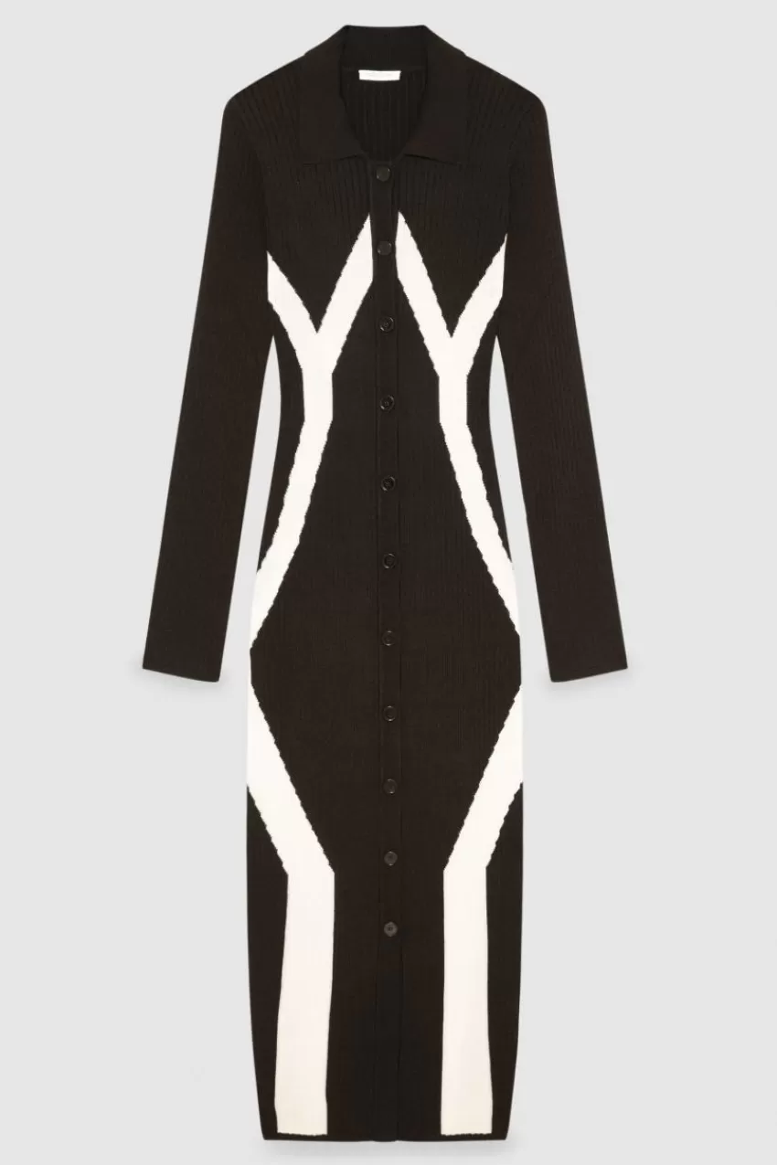 abito_chemisier_in_misto_viscosa_4-1.webp Patrizia Pepe Lunghi | In Maglia<Abito chemisier in misto viscosa