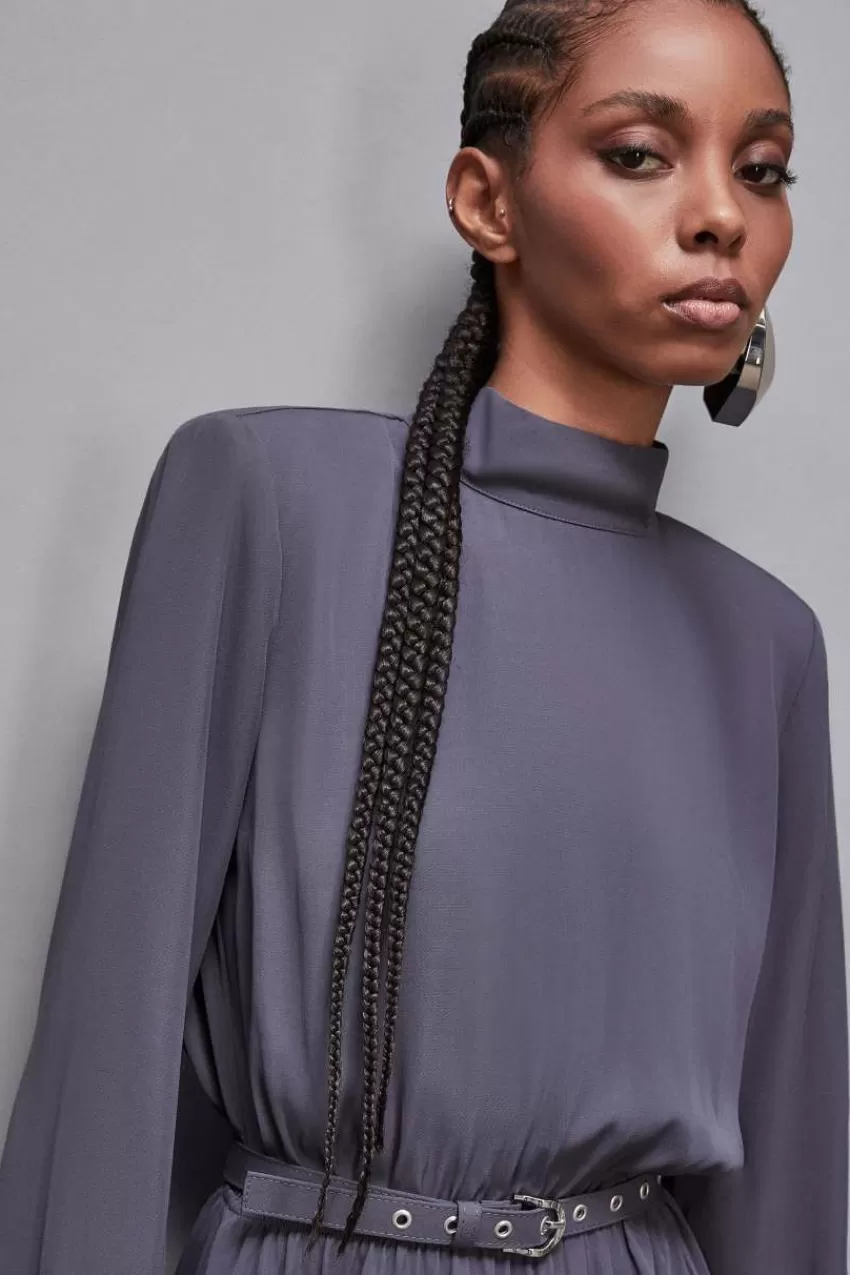 abito_con_cintura_in_twill_essential_3-1.webp Patrizia Pepe Mini<Abito con cintura in twill Essential