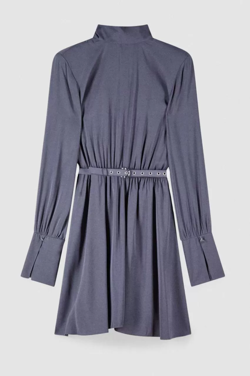 abito_con_cintura_in_twill_essential_4-1.webp Patrizia Pepe Mini<Abito con cintura in twill Essential