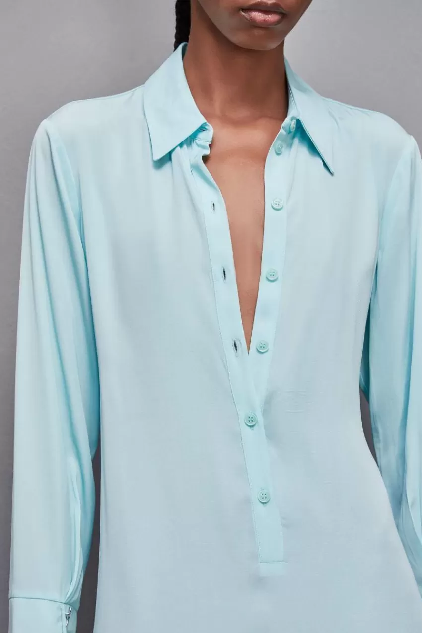 abito_con_fusciacca_in_twill_essential_3-1.webp Patrizia Pepe Midi<Abito con fusciacca in twill Essential