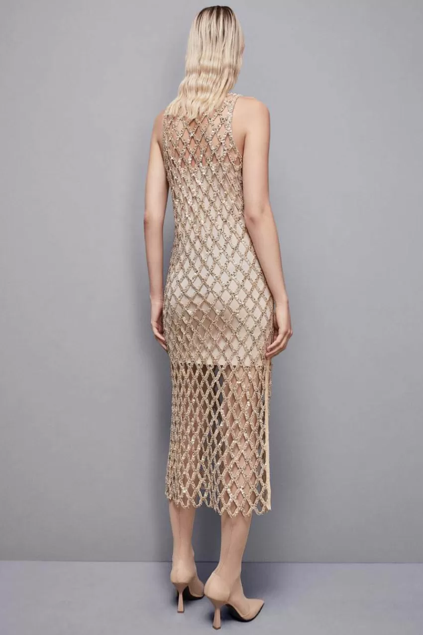 abito_in_rete_gioiello_slim_fit_2.webp Patrizia Pepe Midi<Abito in rete gioiello slim fit