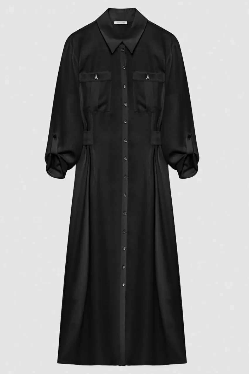 abito_maniche_lunghe_chemisier_4.webp Patrizia Pepe Midi<Abito maniche lunghe chemisier