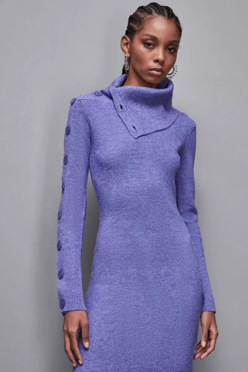 abito_midi_a_maniche_lunghe_3.webp Patrizia Pepe Midi | In Maglia<Abito midi a maniche lunghe