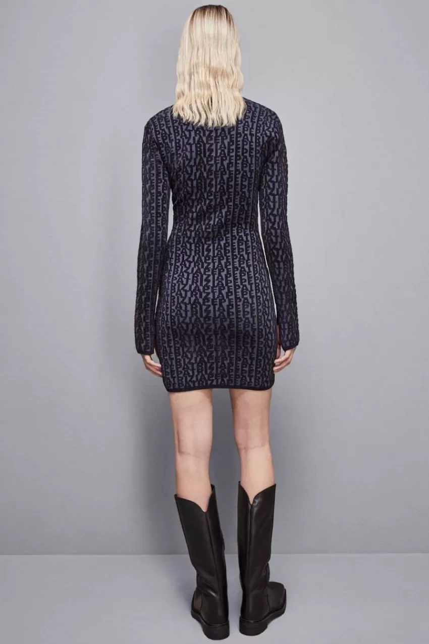 abito_mini_a_maniche_lunghe_2-1.webp Patrizia Pepe Mini | In Maglia<Abito mini a maniche lunghe