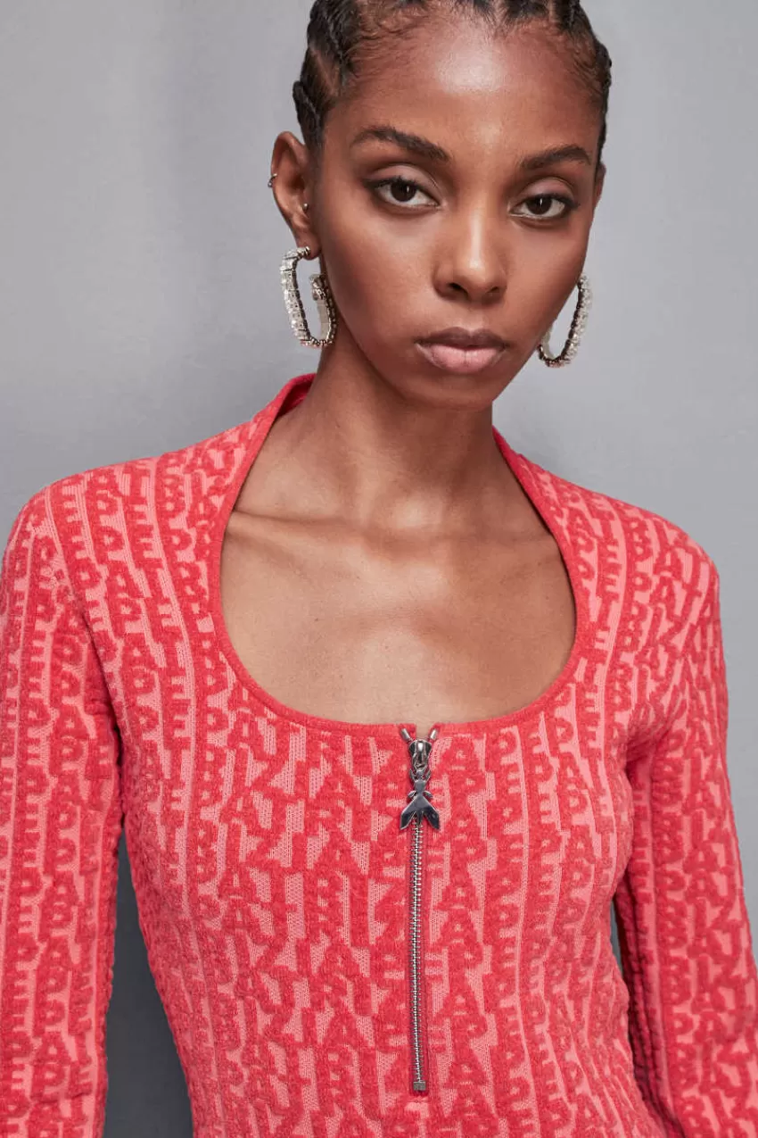 abito_mini_a_maniche_lunghe_3.webp Patrizia Pepe Mini | In Maglia<Abito mini a maniche lunghe