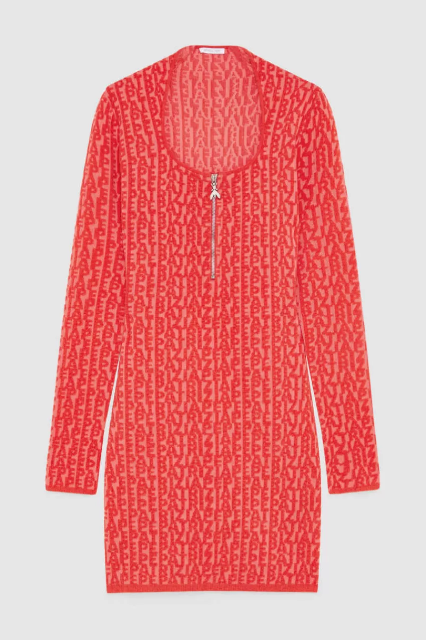 abito_mini_a_maniche_lunghe_4.webp Patrizia Pepe Mini | In Maglia<Abito mini a maniche lunghe