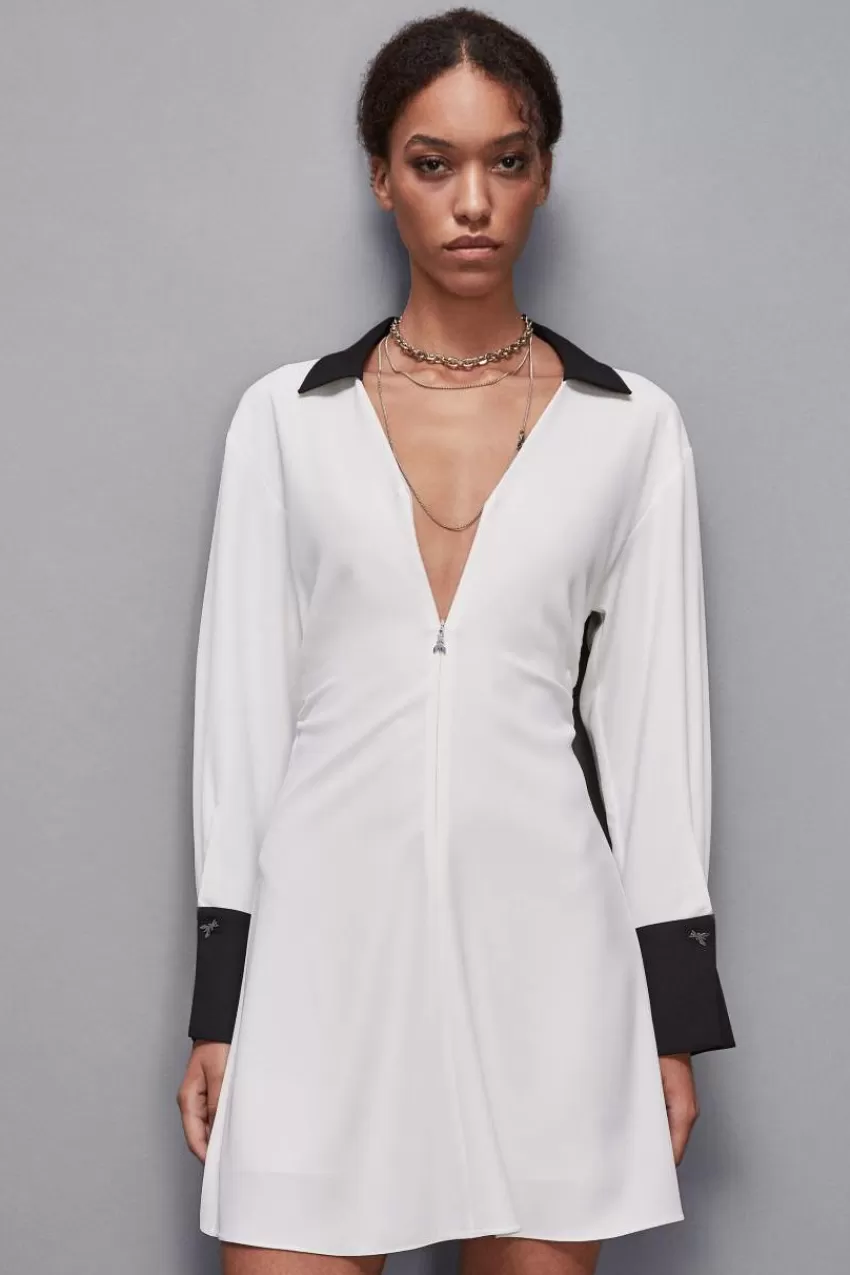 abito_mini_con_spalla_scoperta_3.webp Patrizia Pepe Mini<Abito mini con spalla scoperta