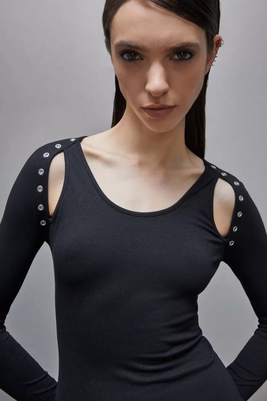 abito_mini_in_viscosa_3.webp Patrizia Pepe Mini<Abito mini in viscosa