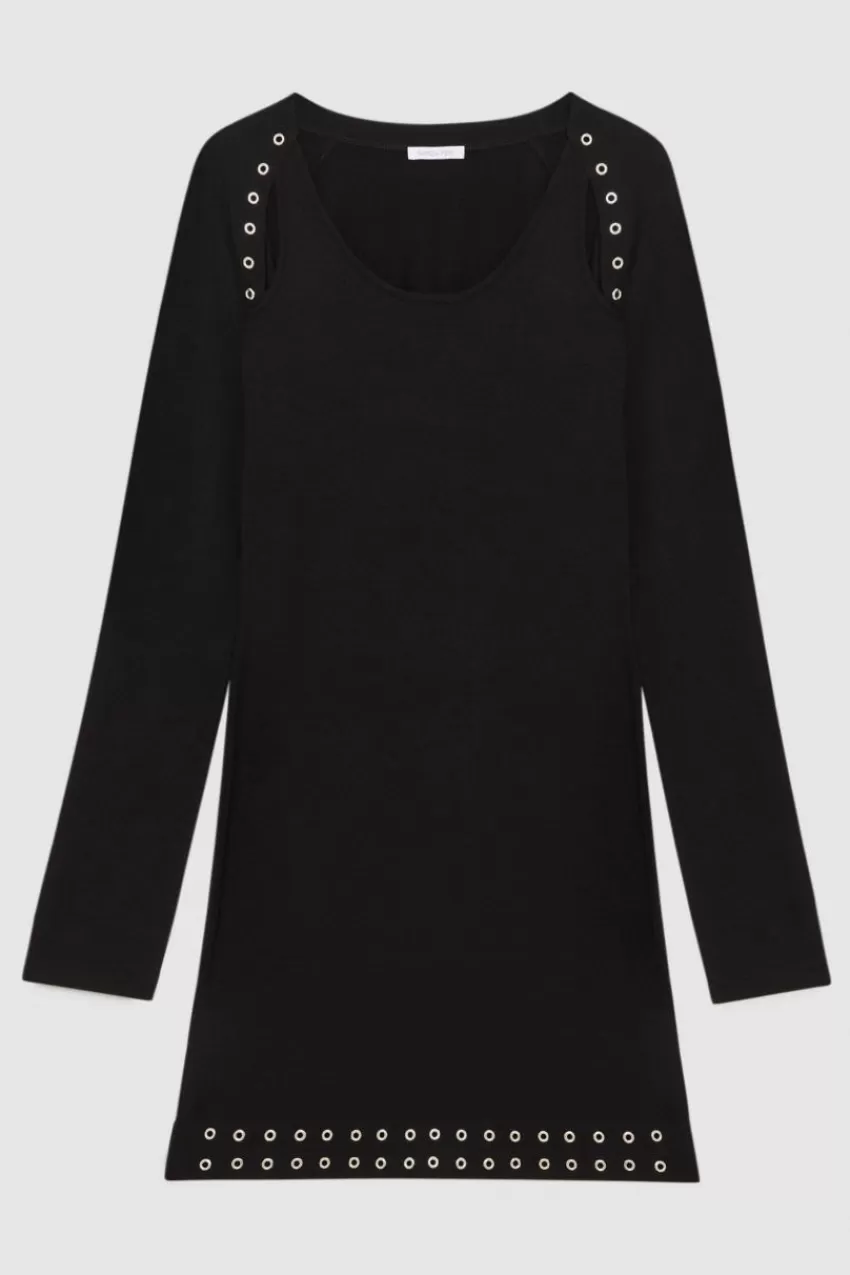 abito_mini_in_viscosa_4.webp Patrizia Pepe Mini<Abito mini in viscosa