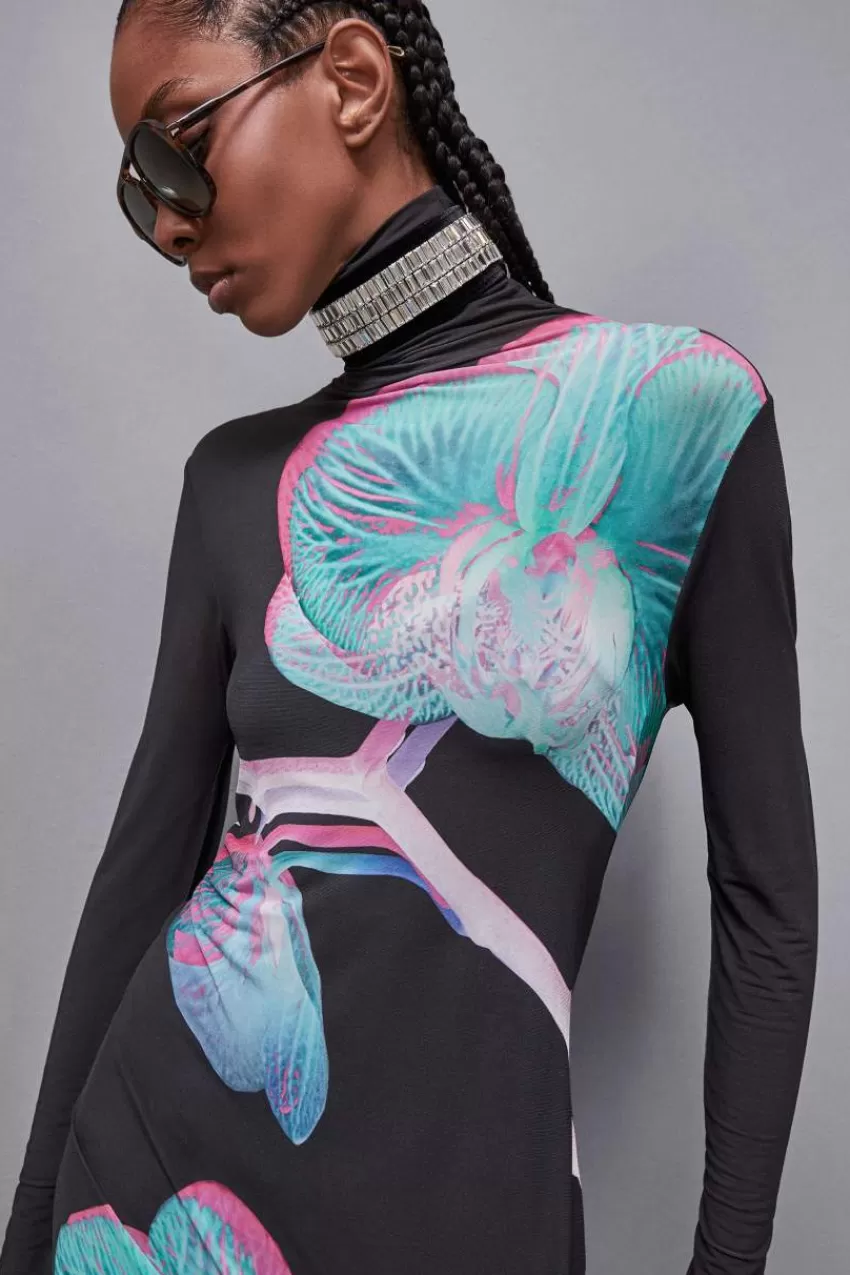 abito_mini_in_viscosa_con_drappeggio_5.webp Patrizia Pepe Mini<Abito mini in viscosa con drappeggio