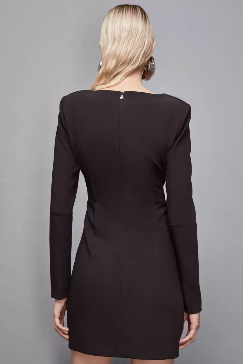 abito_mini_slim_fit_in_twill_2-1.webp Patrizia Pepe Mini<Abito mini slim fit in twill