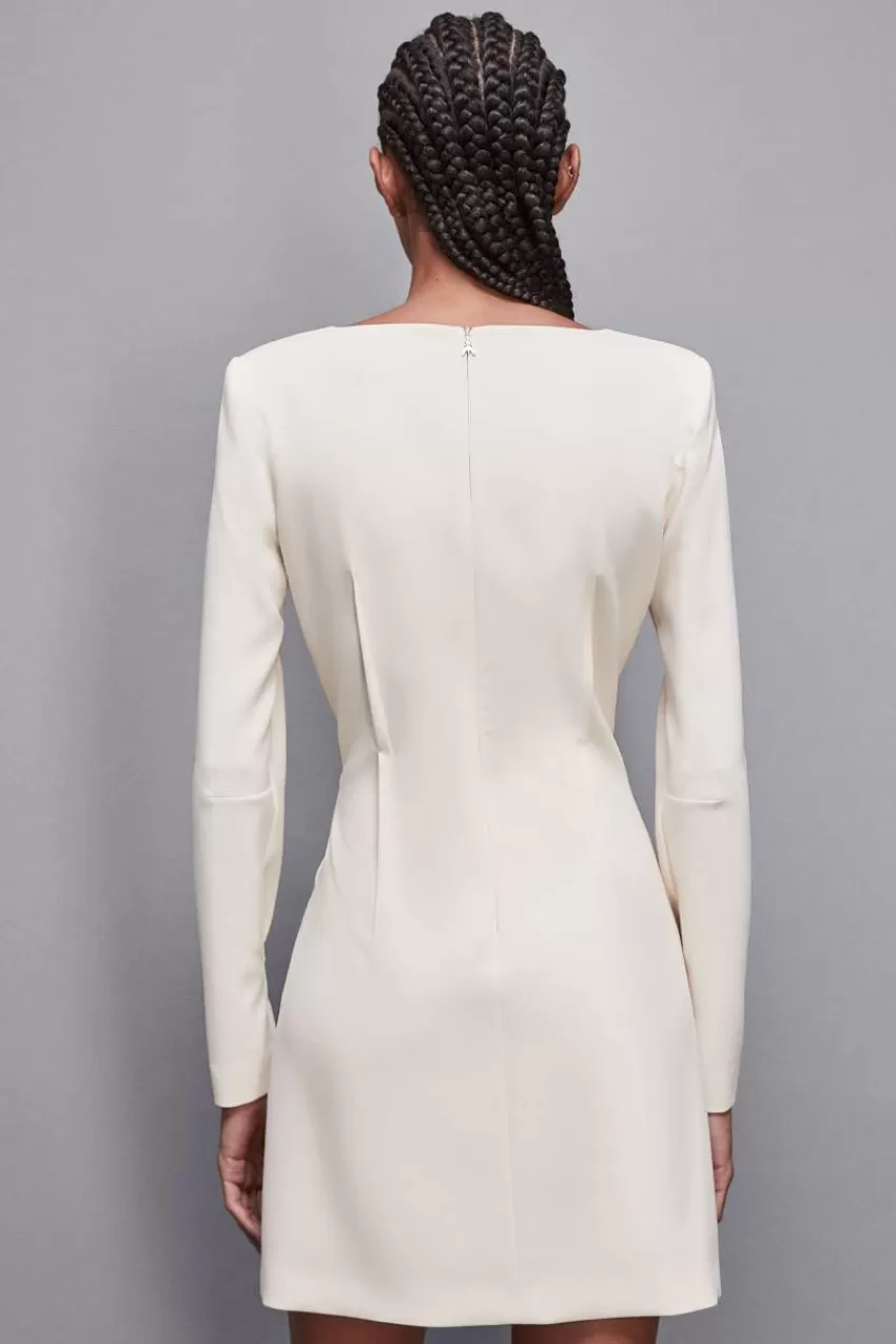 abito_mini_slim_fit_in_twill_2.webp Patrizia Pepe Mini<Abito mini slim fit in twill