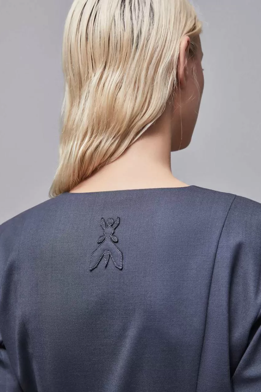 abito_slim_fit_in_lana_essential_3.webp Patrizia Pepe Midi<Abito slim fit in lana Essential