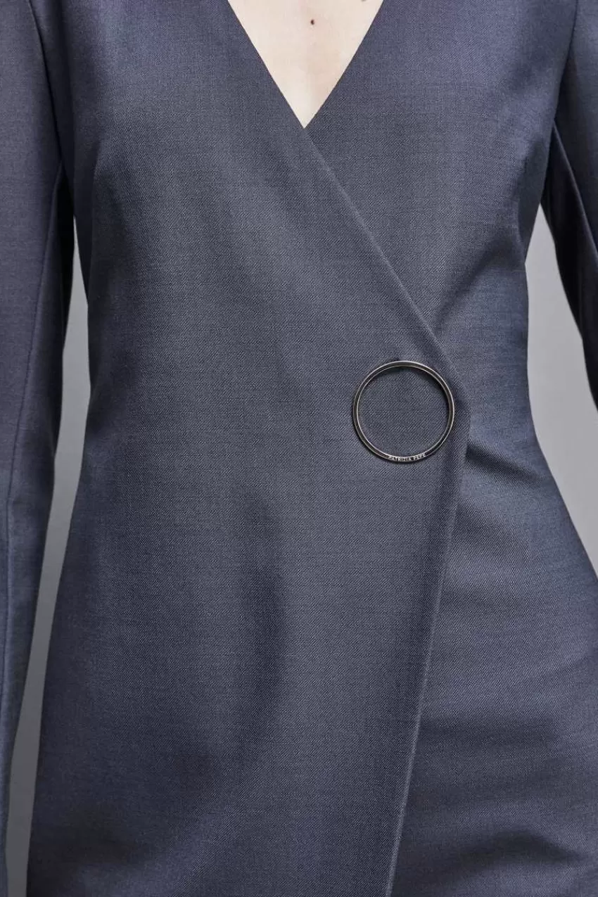 abito_slim_fit_in_lana_essential_6.webp Patrizia Pepe Midi<Abito slim fit in lana Essential