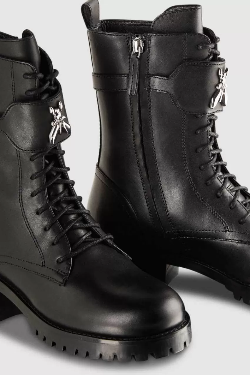 anfibi_in_pelle_con_zip_3.webp Patrizia Pepe Stivali<Anfibi in pelle con zip