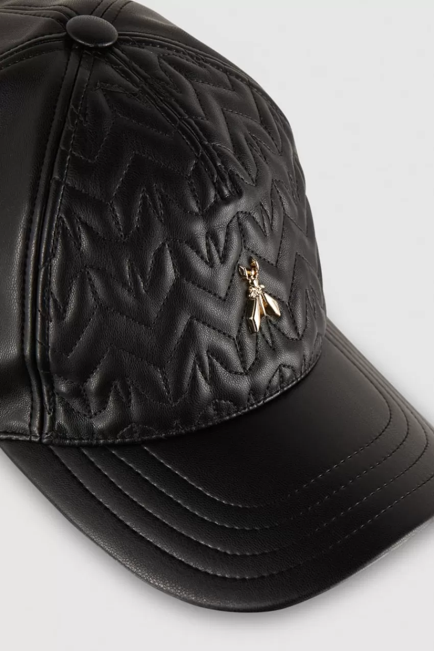 baseball_cap_fly_imbottito_3.webp Patrizia Pepe Cappelli E Guanti<Baseball Cap Fly imbottito