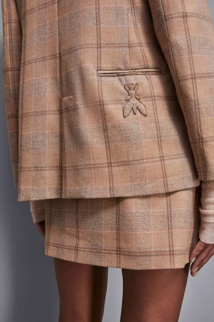 blazer_a_quadri_3.webp Patrizia Pepe Tailleur | Giacche<Blazer a quadri