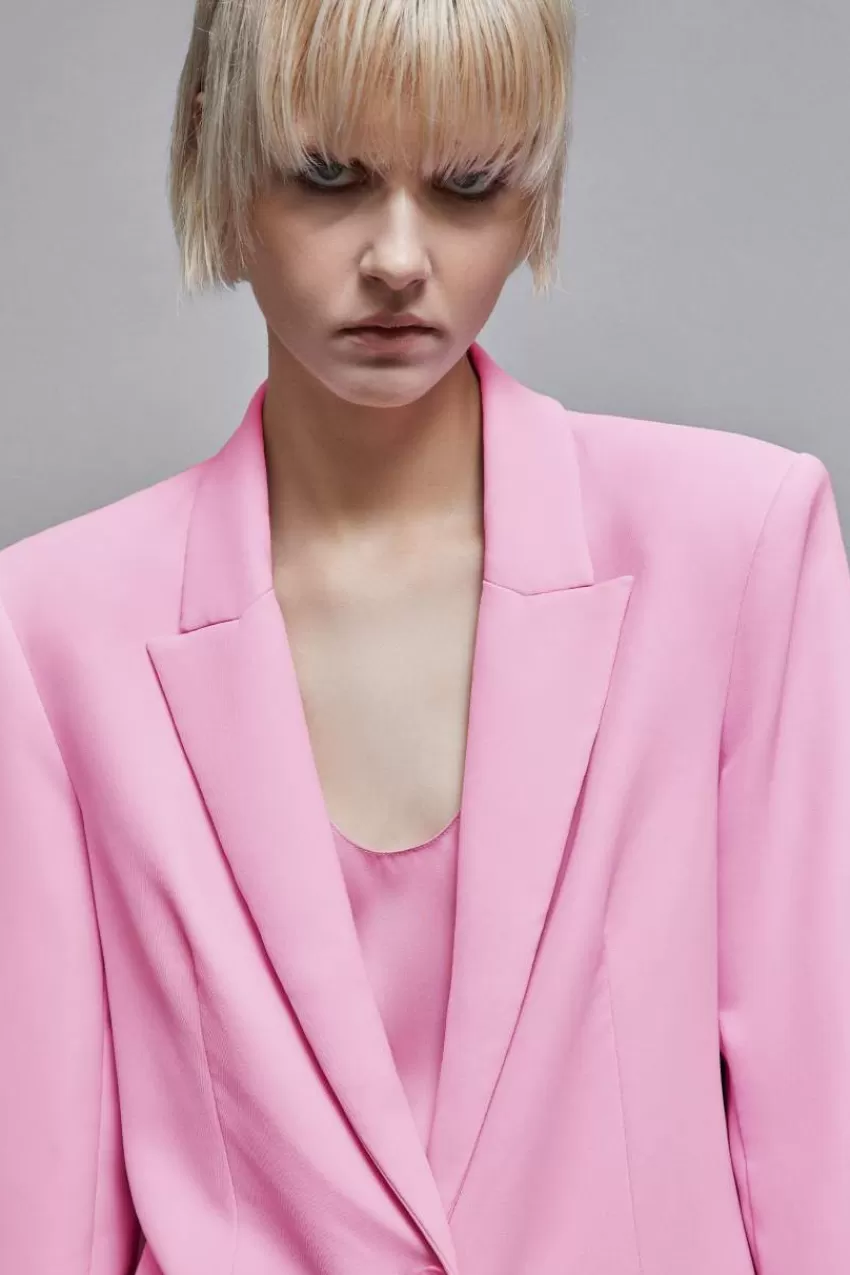 blazer_due_bottoni_essential_3.webp Patrizia Pepe Blazer<Blazer due bottoni Essential