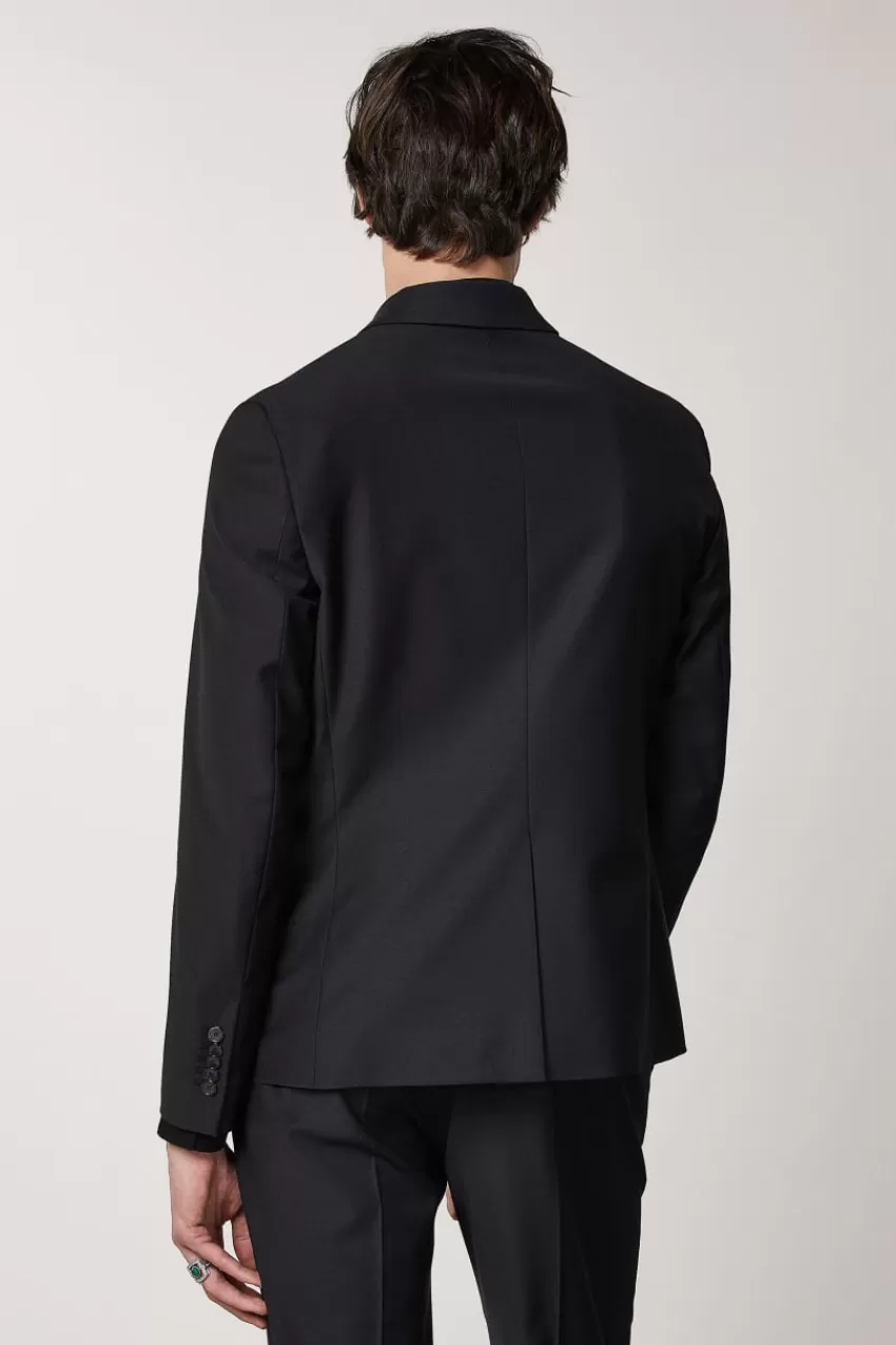 blazer_foderato_in_fresco_lana_2.webp Uomo Patrizia Pepe Giacche<Blazer foderato in fresco lana