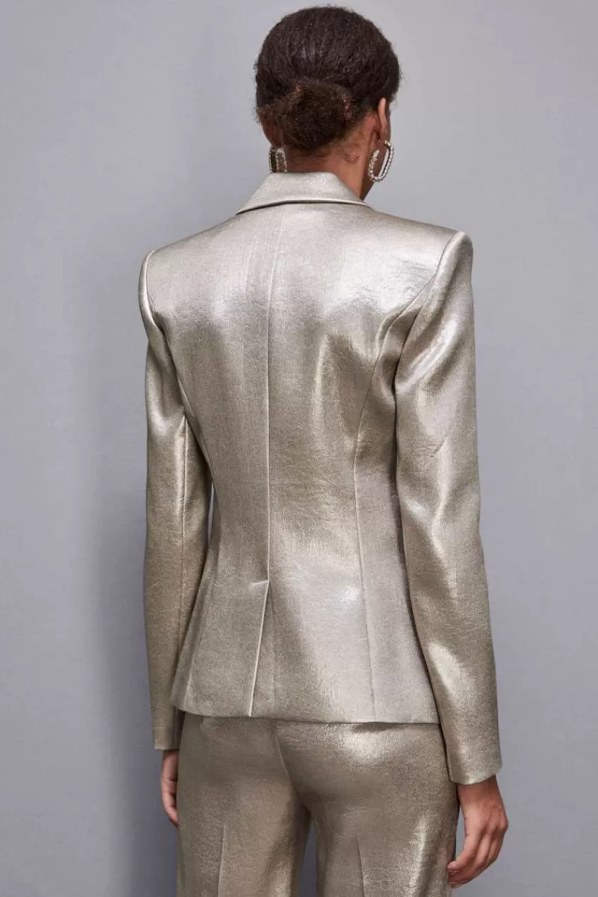 blazer_in_raso_crpe_2.webp Patrizia Pepe Tailleur | Giacche<Blazer in raso crêpe