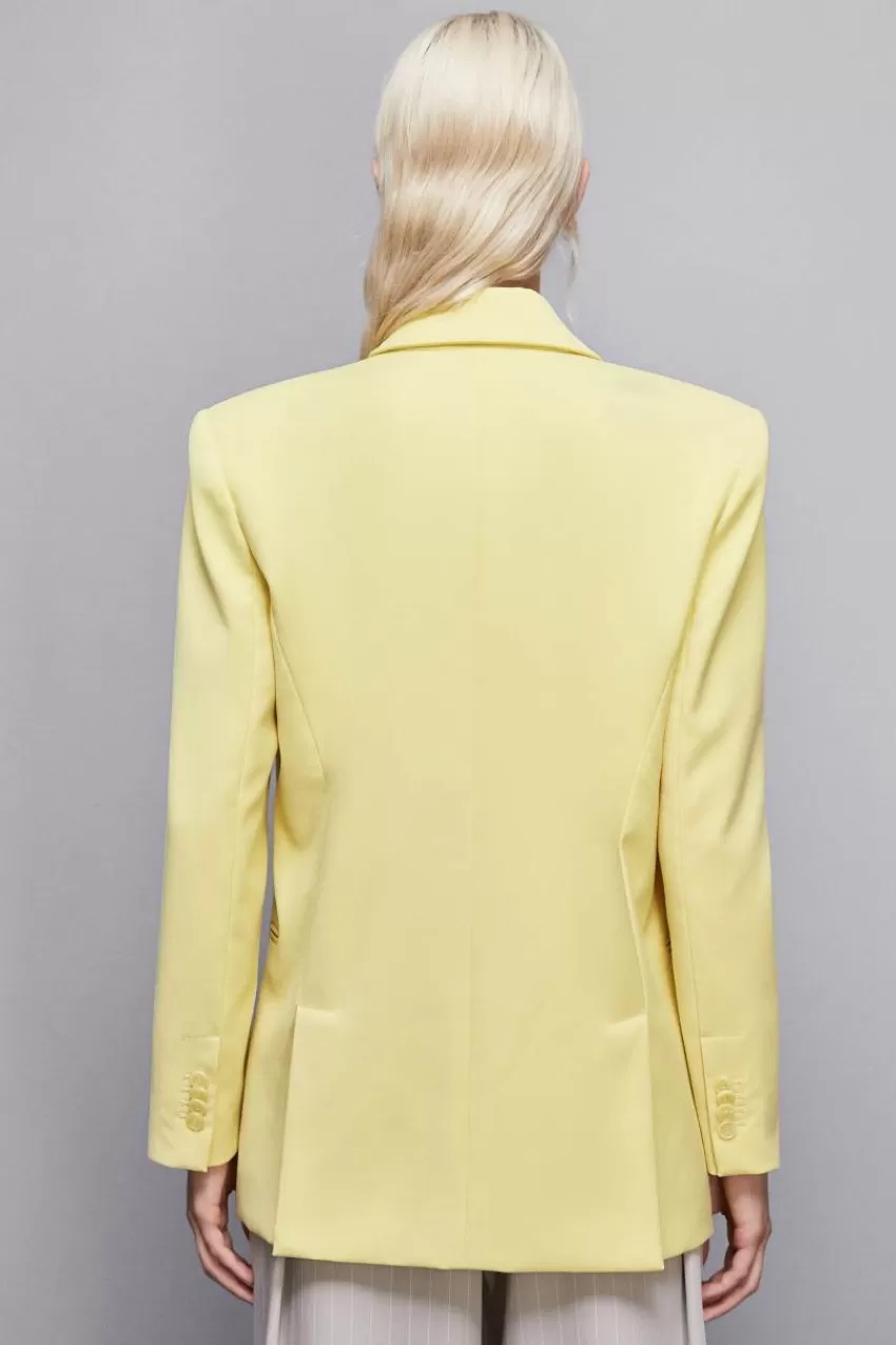 blazer_un_bottone_in_flanella_2-1.webp Patrizia Pepe Tailleur | Blazer<Blazer un bottone in flanella