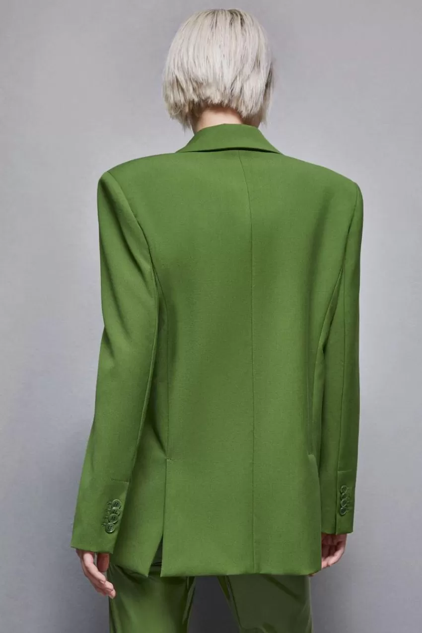 blazer_un_bottone_in_flanella_2.webp Patrizia Pepe Blazer<Blazer un bottone in flanella