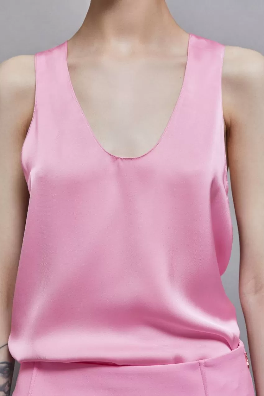 blusa_in_raso_lucido_3-1.webp Patrizia Pepe Bluse<Blusa in raso lucido