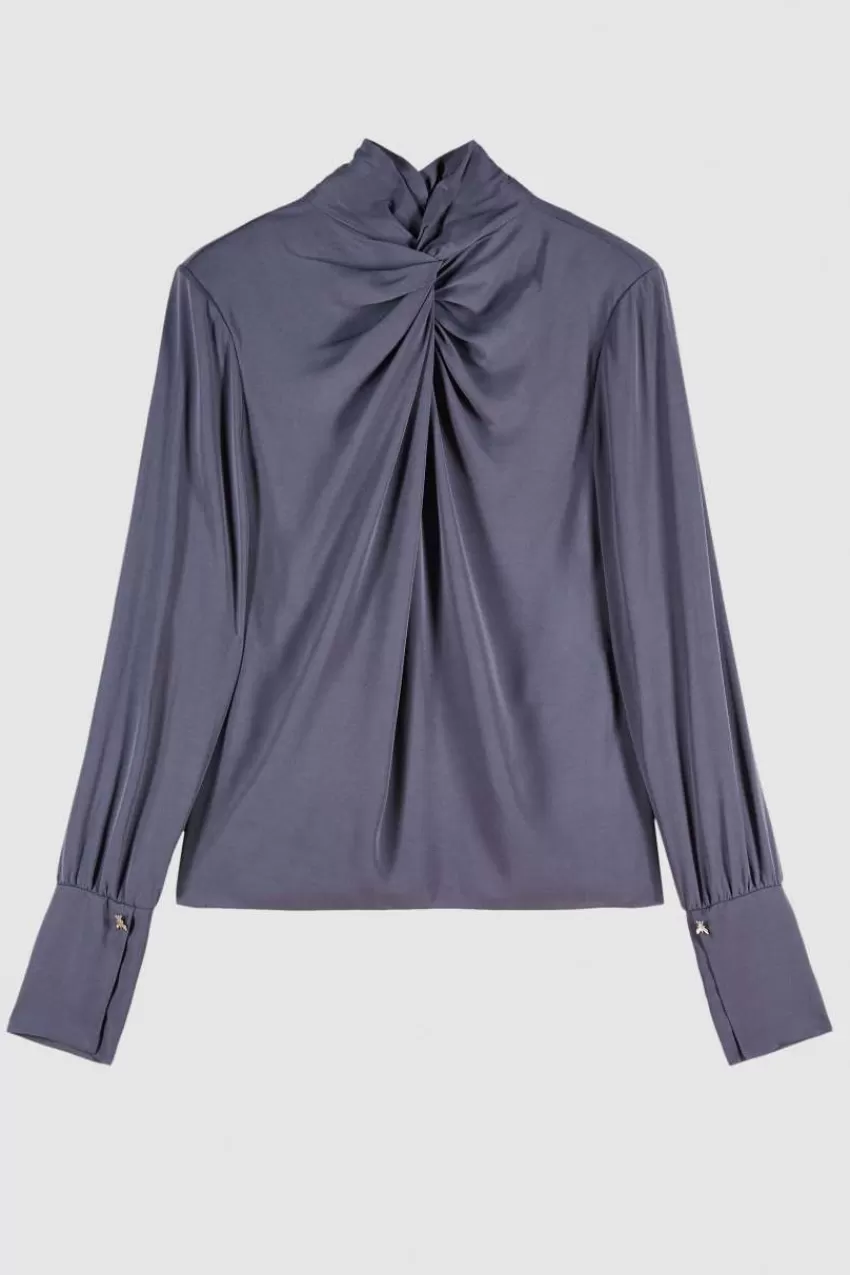 blusa_in_twill_di_viscosa_essential_4.webp Patrizia Pepe Bluse<Blusa in twill di viscosa "Essential"