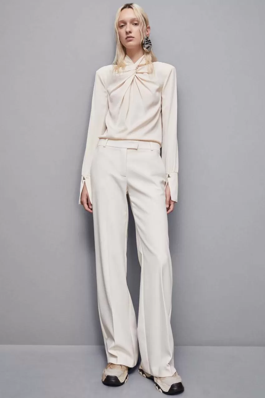 blusa_in_twill_di_viscosa_essential_5.webp Patrizia Pepe Bluse<Blusa in twill di viscosa "Essential"