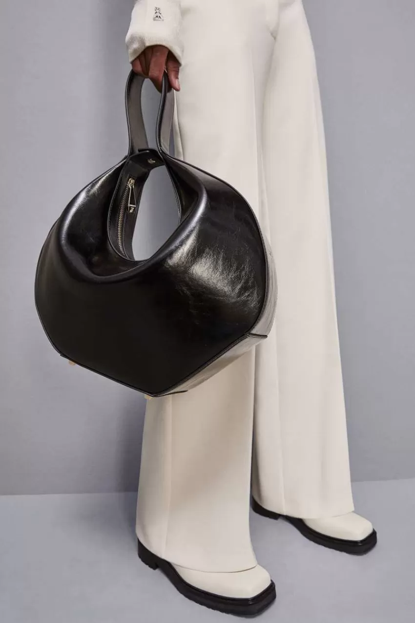 borsa_a_mano_bangle_bag_con_zip_6.webp Patrizia Pepe Bangle Bag | A Mano<Borsa a mano Bangle Bag con zip