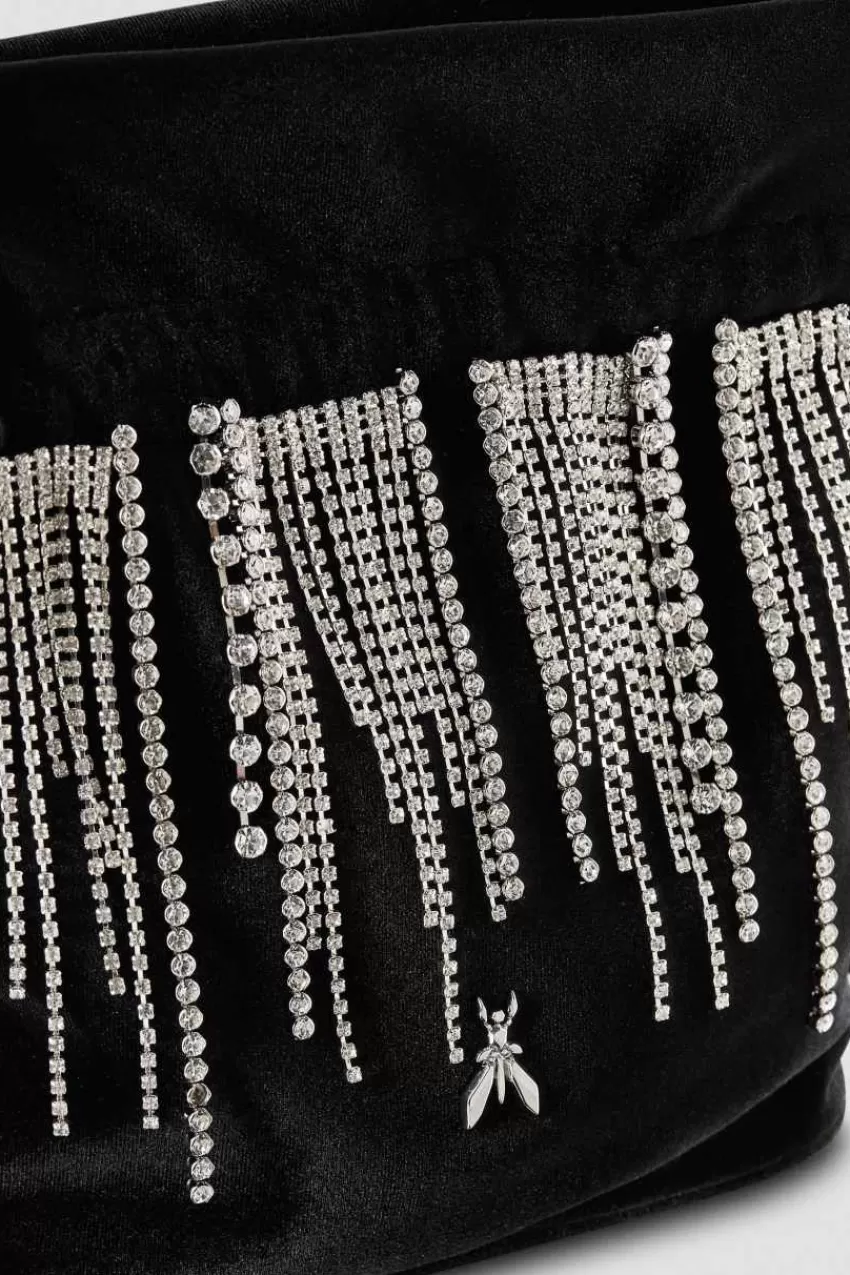 borsa_a_sacchetto_con_strass_3.webp Patrizia Pepe A Mano<Borsa a sacchetto con strass