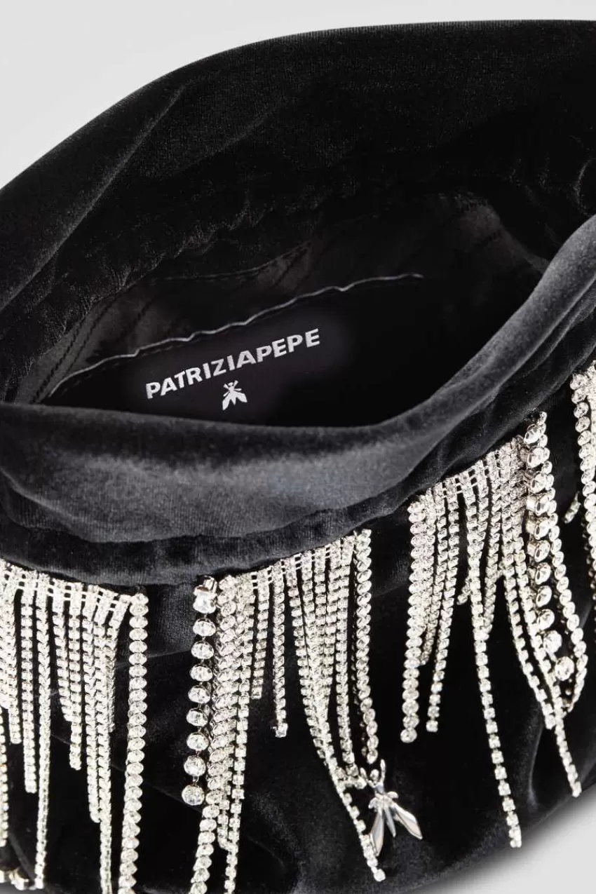 borsa_a_sacchetto_con_strass_4.webp Patrizia Pepe A Mano<Borsa a sacchetto con strass
