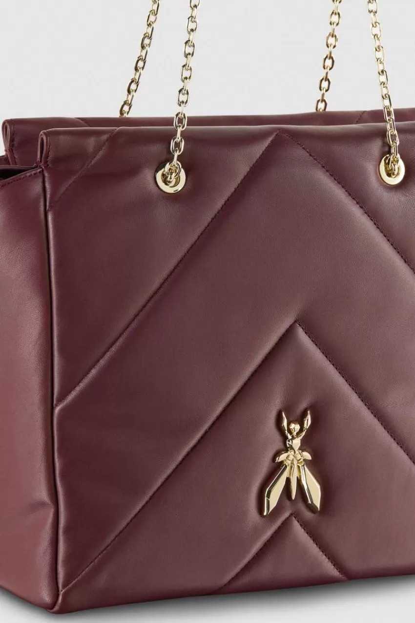 borsa_a_secchiello_in_pelle_con_zip_3-1.webp Patrizia Pepe Shopping<Borsa a secchiello in pelle con zip