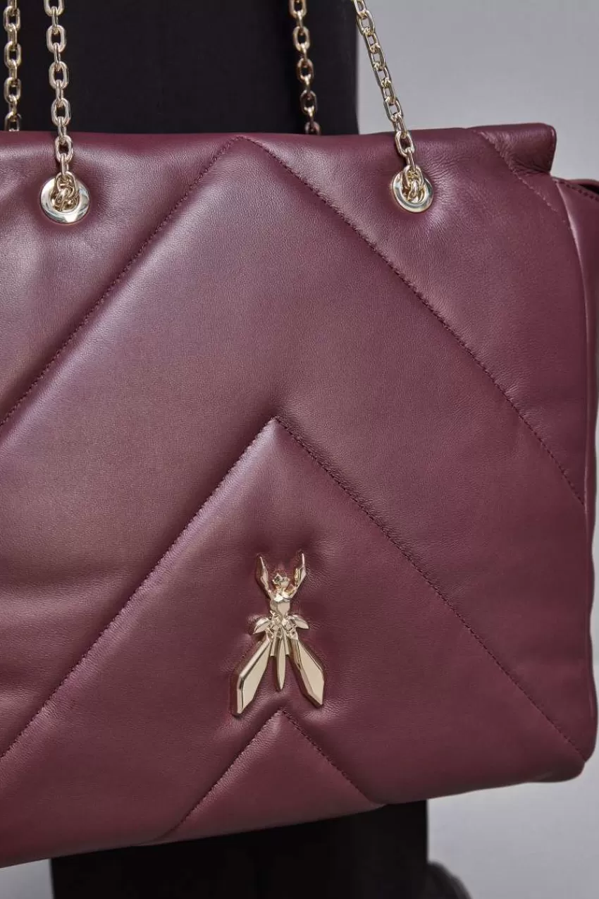 borsa_a_secchiello_in_pelle_con_zip_5-1.webp Patrizia Pepe Shopping<Borsa a secchiello in pelle con zip