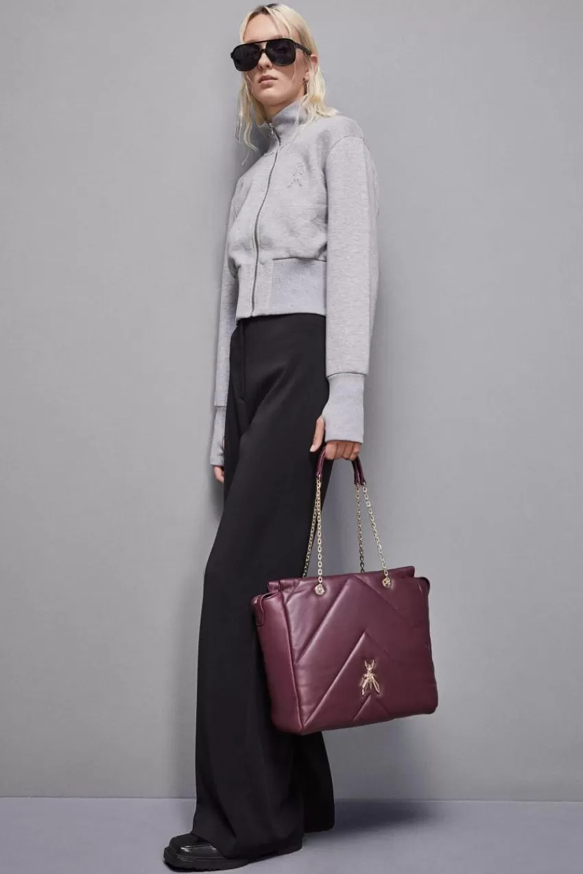 borsa_a_secchiello_in_pelle_con_zip_6-1.webp Patrizia Pepe Shopping<Borsa a secchiello in pelle con zip