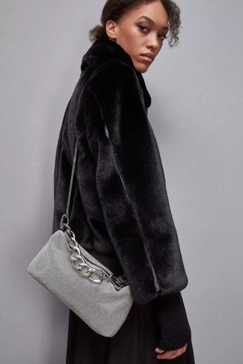 borsa_a_spalla_con_strass_7.webp Patrizia Pepe A Mano<Borsa a spalla con strass