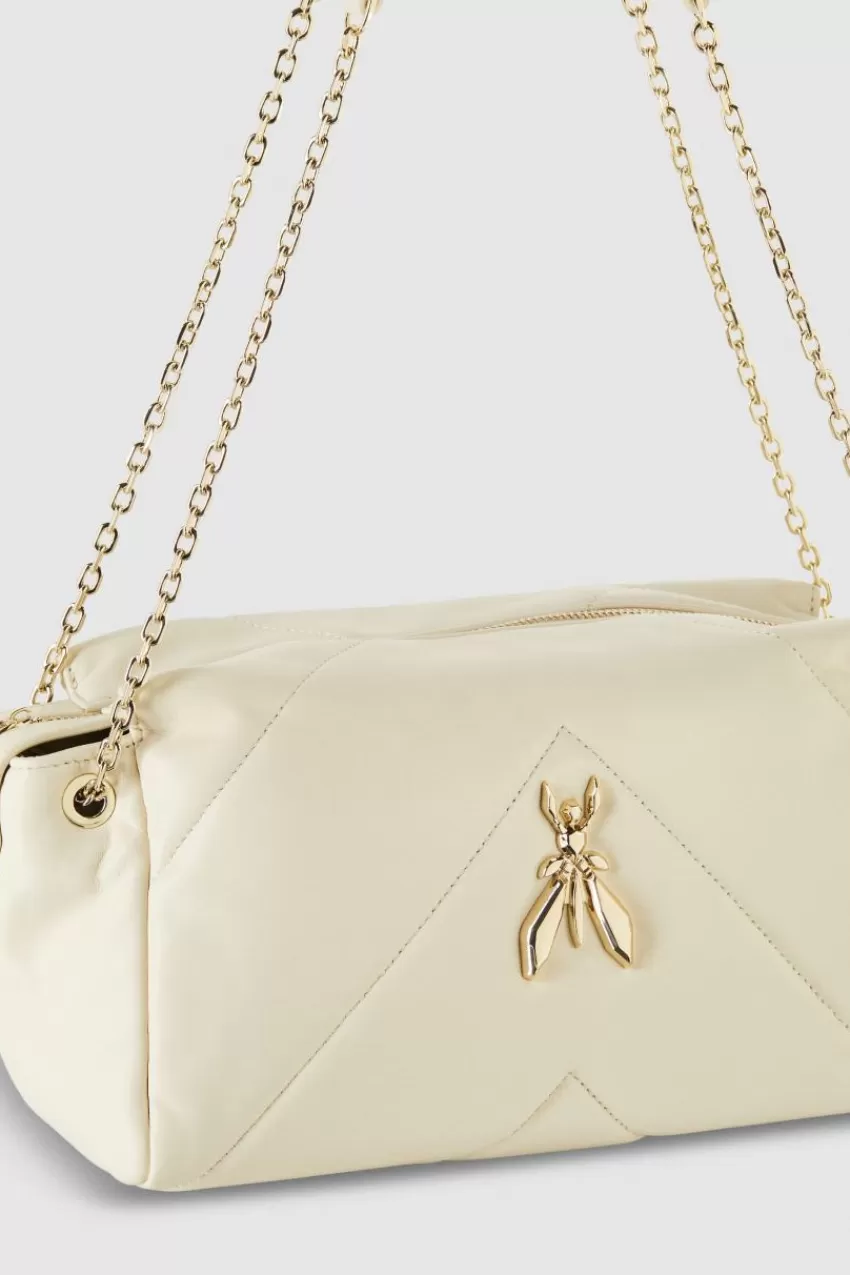 borsa_a_spalla_in_pelle_trapuntata_3.webp Patrizia Pepe Tracolla<Borsa a spalla in pelle trapuntata