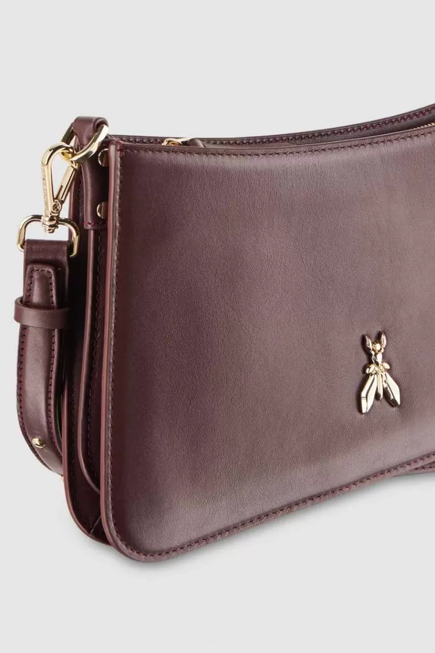 borsa_a_tracolla_con_manici_in_pelle_3.webp Patrizia Pepe Tracolla<Borsa a tracolla con manici in pelle