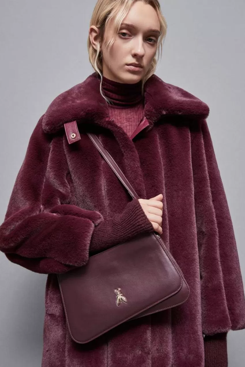 borsa_a_tracolla_con_manici_in_pelle_7.webp Patrizia Pepe Tracolla<Borsa a tracolla con manici in pelle