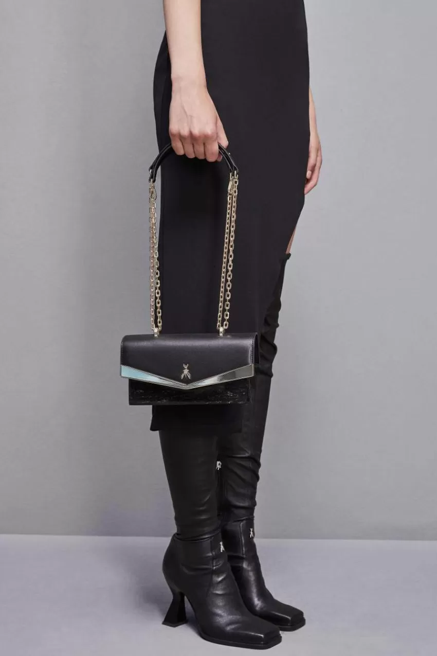 borsa_a_tracolla_fly_bamby_con_catena_6-2.webp Patrizia Pepe Fly Bamby Bag | A Mano<Borsa a tracolla Fly Bamby con catena