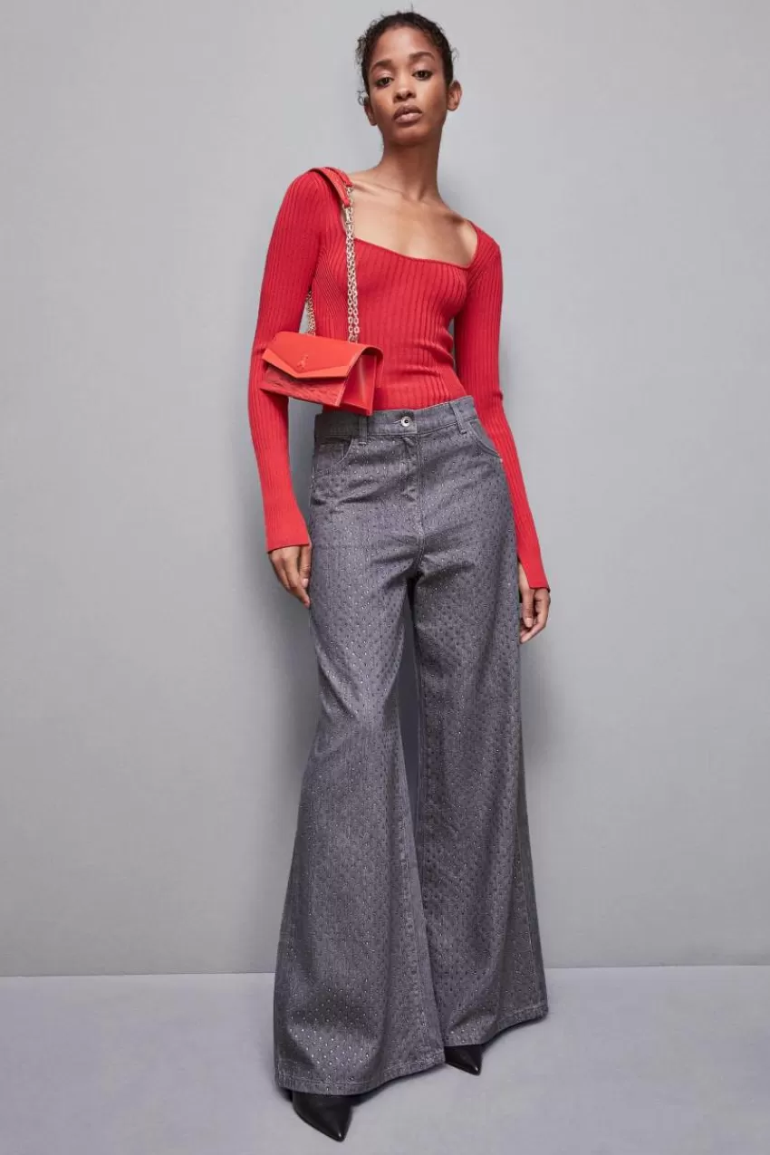 borsa_a_tracolla_fly_bamby_con_catena_7-1.webp Patrizia Pepe Fly Bamby Bag | A Mano<Borsa a tracolla Fly Bamby con catena