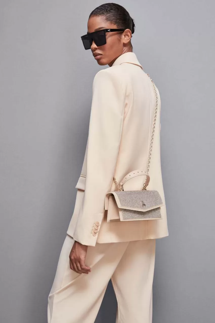 borsa_a_tracolla_fly_bamby_con_strass_6.webp Patrizia Pepe Fly Bamby Bag | A Mano<Borsa a tracolla Fly Bamby con strass