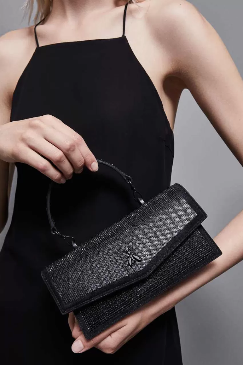 borsa_a_tracolla_fly_bamby_con_strass_7-1.webp Patrizia Pepe Fly Bamby Bag | A Mano<Borsa a tracolla Fly Bamby con strass