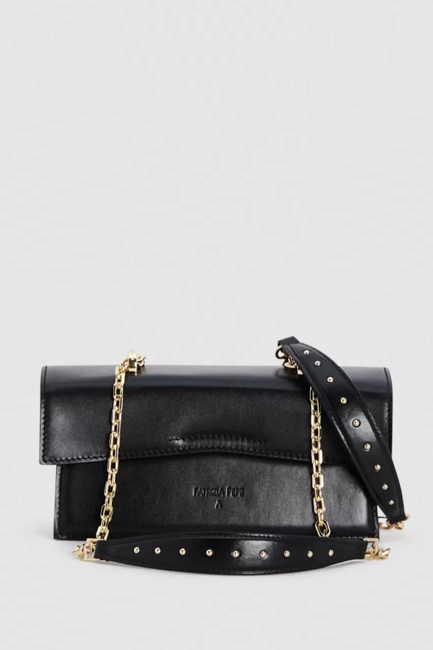 borsa_a_tracolla_fly_bamby_in_pelle_2-4.webp Patrizia Pepe Fly Bamby Bag | A Mano<Borsa a tracolla Fly Bamby in pelle