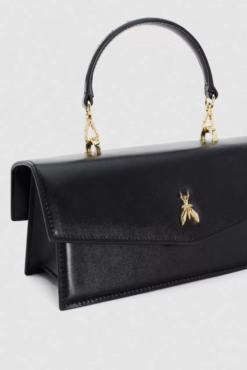 borsa_a_tracolla_fly_bamby_in_pelle_3-4.webp Patrizia Pepe Fly Bamby Bag | A Mano<Borsa a tracolla Fly Bamby in pelle