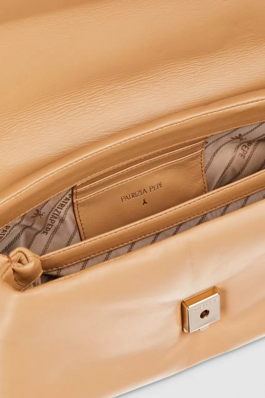 borsa_a_tracolla_fly_bamby_in_pelle_4-2.webp Patrizia Pepe Fly Bamby Bag | Tracolla<Borsa a tracolla Fly Bamby in pelle