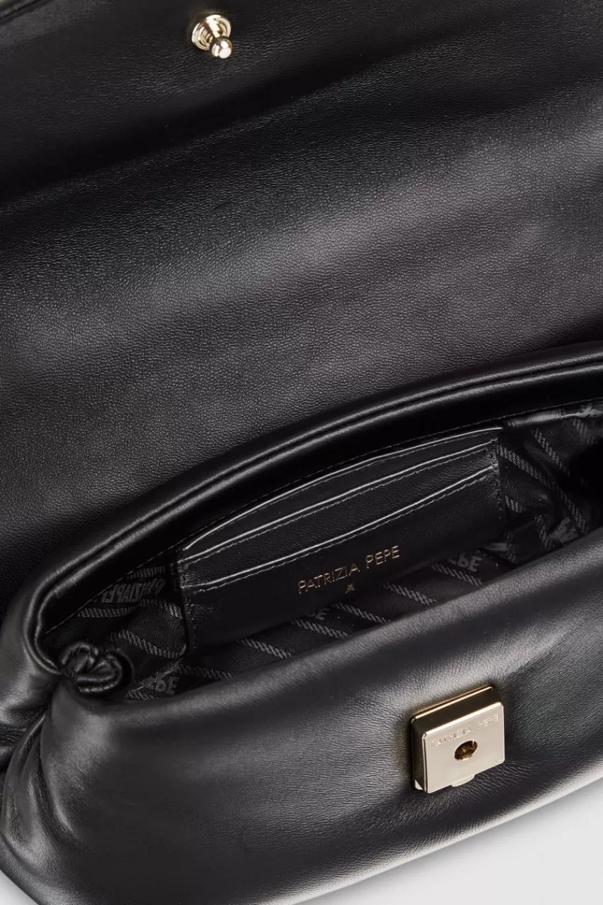 borsa_a_tracolla_fly_bamby_in_pelle_4.webp Patrizia Pepe Fly Bamby Bag | Tracolla<Borsa a tracolla Fly Bamby in pelle